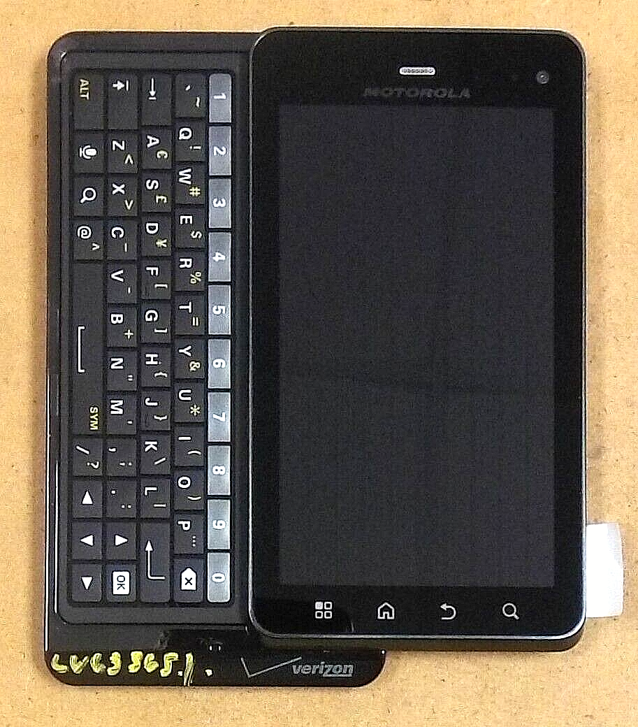 Motorola Droid 3 III XT862 - Black (Verizon) Very Rare Slider ...
