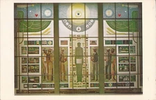 San Francisco, CALIFORNIA - Masonic Temple, Stained Glass: Wayfarers & Seafarers