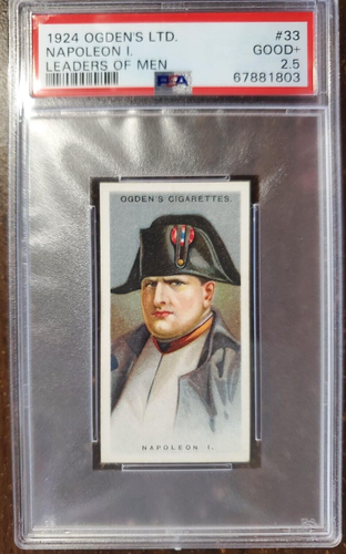 1924 Ogden's Ltd - Leaders of Men #33 - Napoleon - PSA 2.5... - Picture 1 of 4