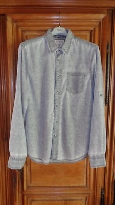 Guess Chemise Grise Taille L - Photo 1/4