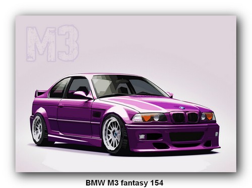 BMW M3 - 40 different CAR POSTER PRINT IMAGE A3 A4 or DIGITAL E30 E46 E36 E90 E9 - Picture 114 of 134