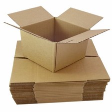 5 Small 4x4x4" Cardboard Packing Boxes 4" Cube Square Postal Shipping Packaging