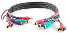 1.5ft. Hi-Resolution Component Audio & Video 5-RCA  Male to Male Cable,  AV-701H