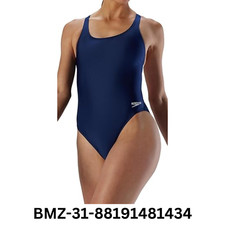 Speedo Women's Swimsuit One Piece Prolt Super Pro Solid Adult, Navy ~ 28/30/32/3
