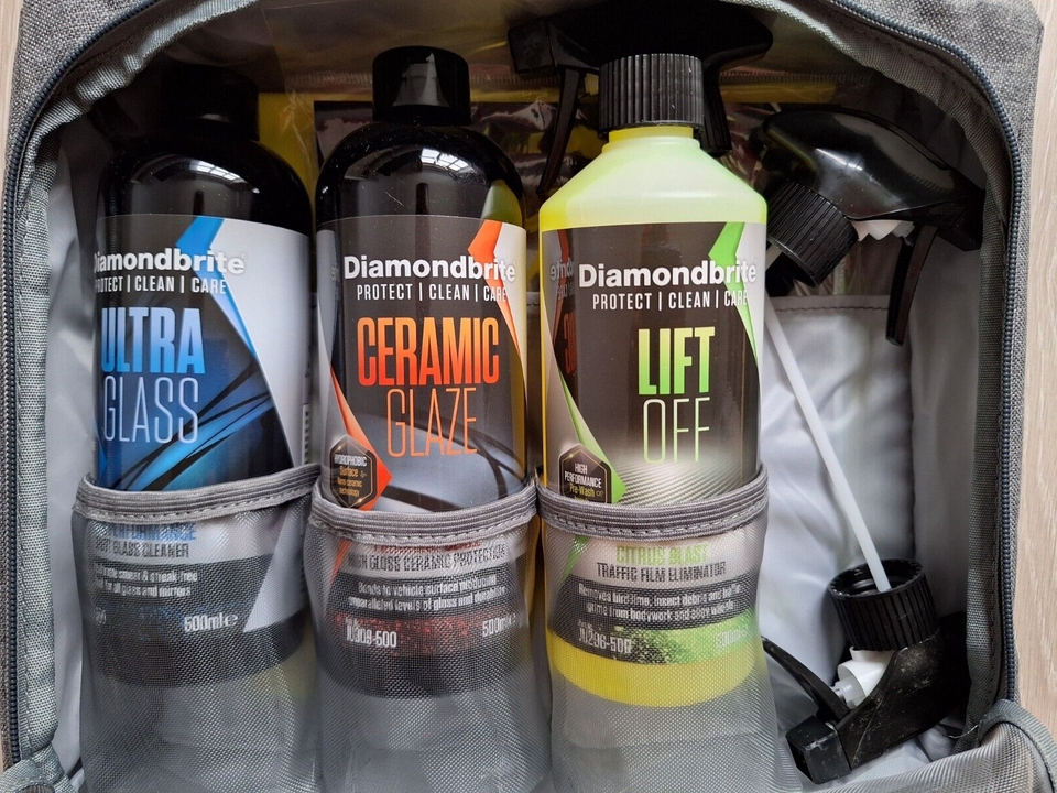 Diamondbrite Car Cleaning Valet Kit & Carry Bag NEW eBay