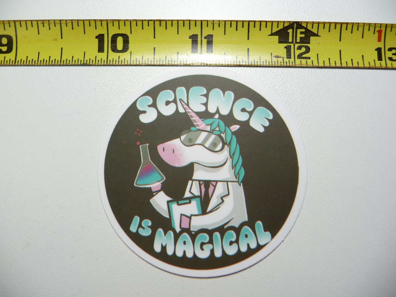 UNICORN SCIENCE IS MAGICAL DECAL STICKER SCHOOL TEACHER PROFESSOR