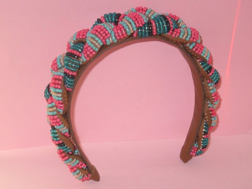 Ulla Johnson ~ Charming Hand Made Braided Leather & Beads  display picture 1