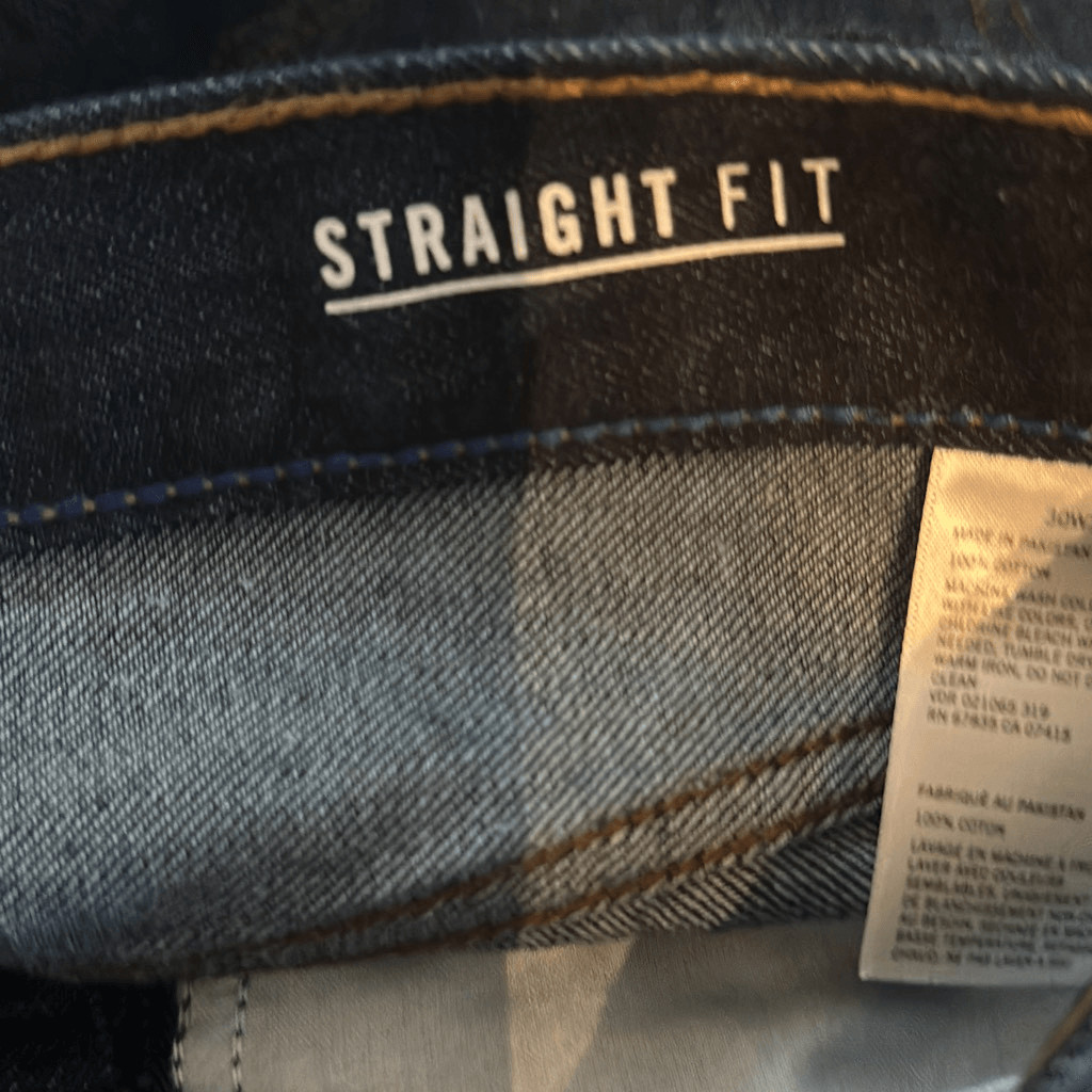 Nautica Mens Dark Wash Straight Fit size 30x30 Jeans Denim image 7