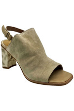 Donald Pliner Women's Iliana Suede Open Toe Slingback Mule Sand