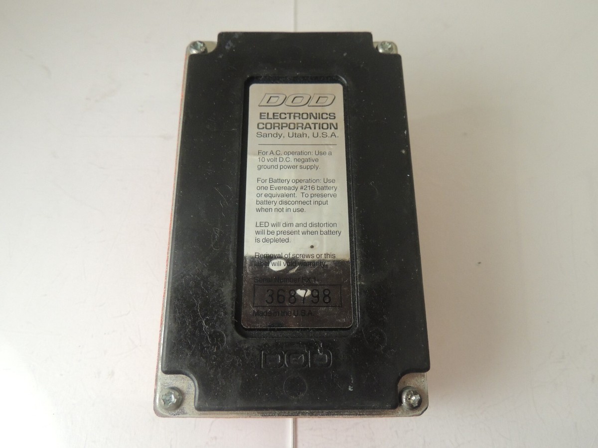 その他 diobland DOD FX-80B Compressor Sustainer Effects Pedal Free USA