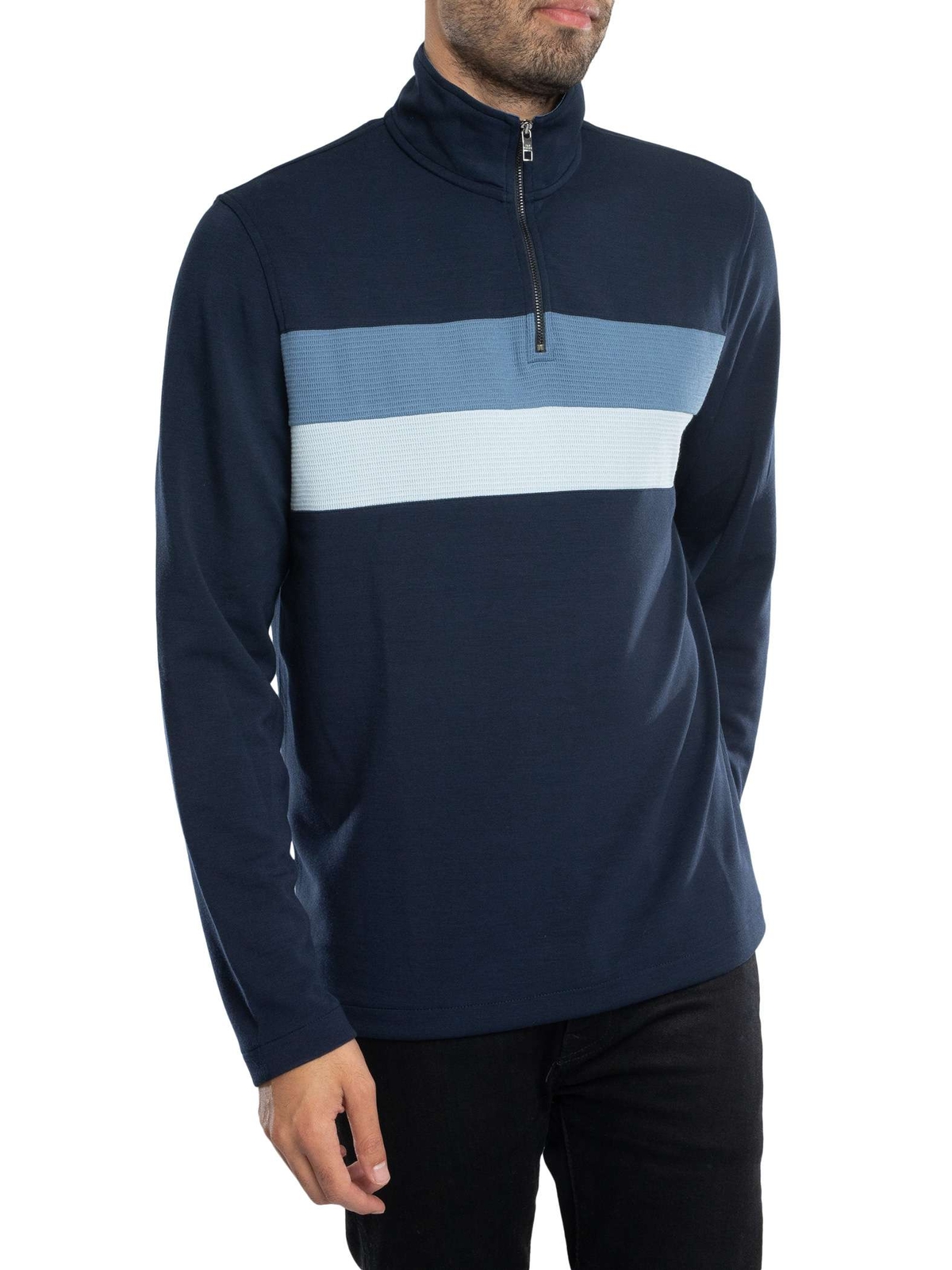 Мужская толстовка Ted Baker Veller Regular Fit на молнии синий 6190₽