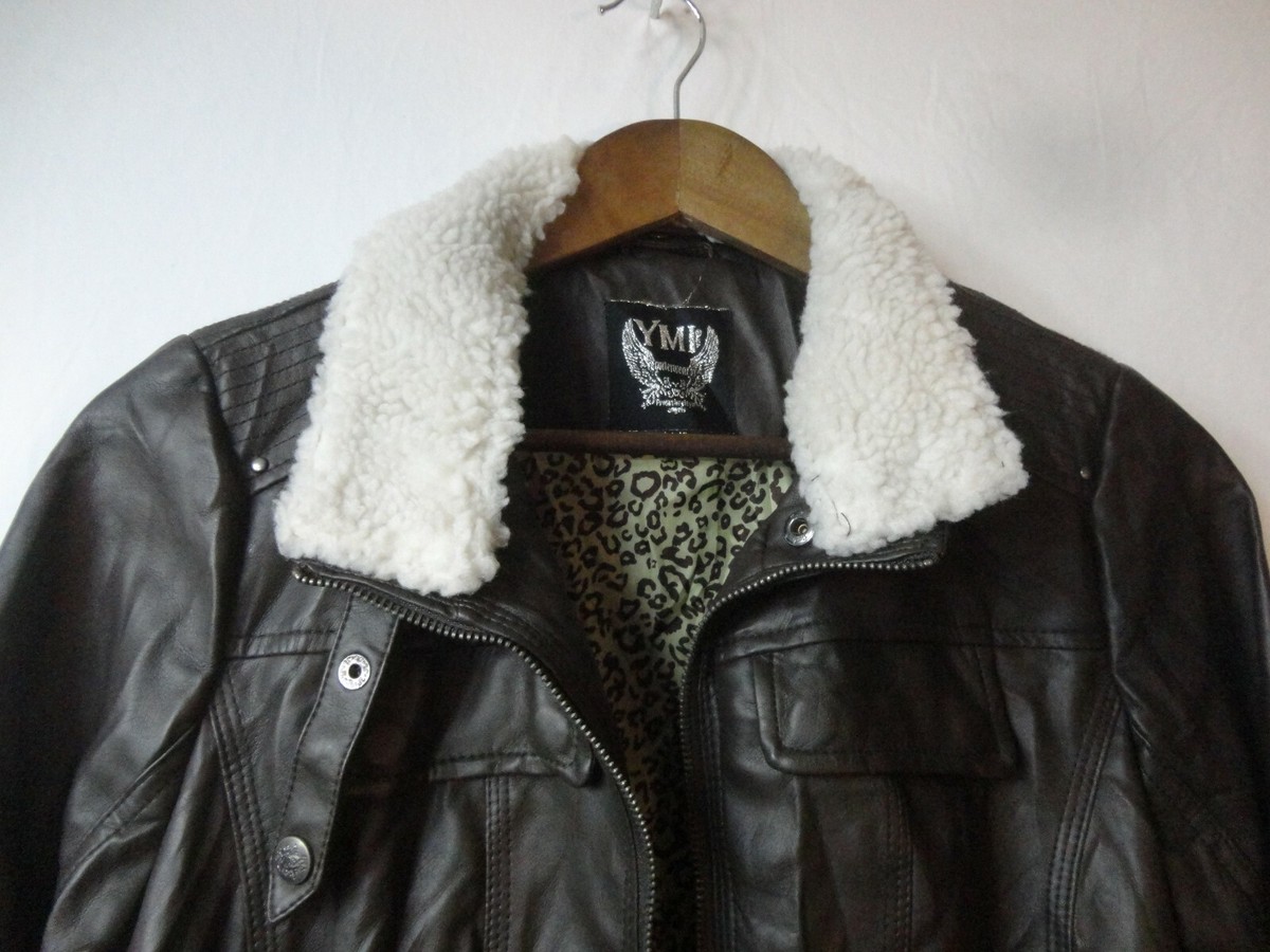 Biker Jacket Ymi Lederjacke YMI Outerwear Faux Leather Jacket