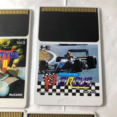 PC Engine HuCARD software 10-piece set, operation unconfirmed - Picture 7 of 14