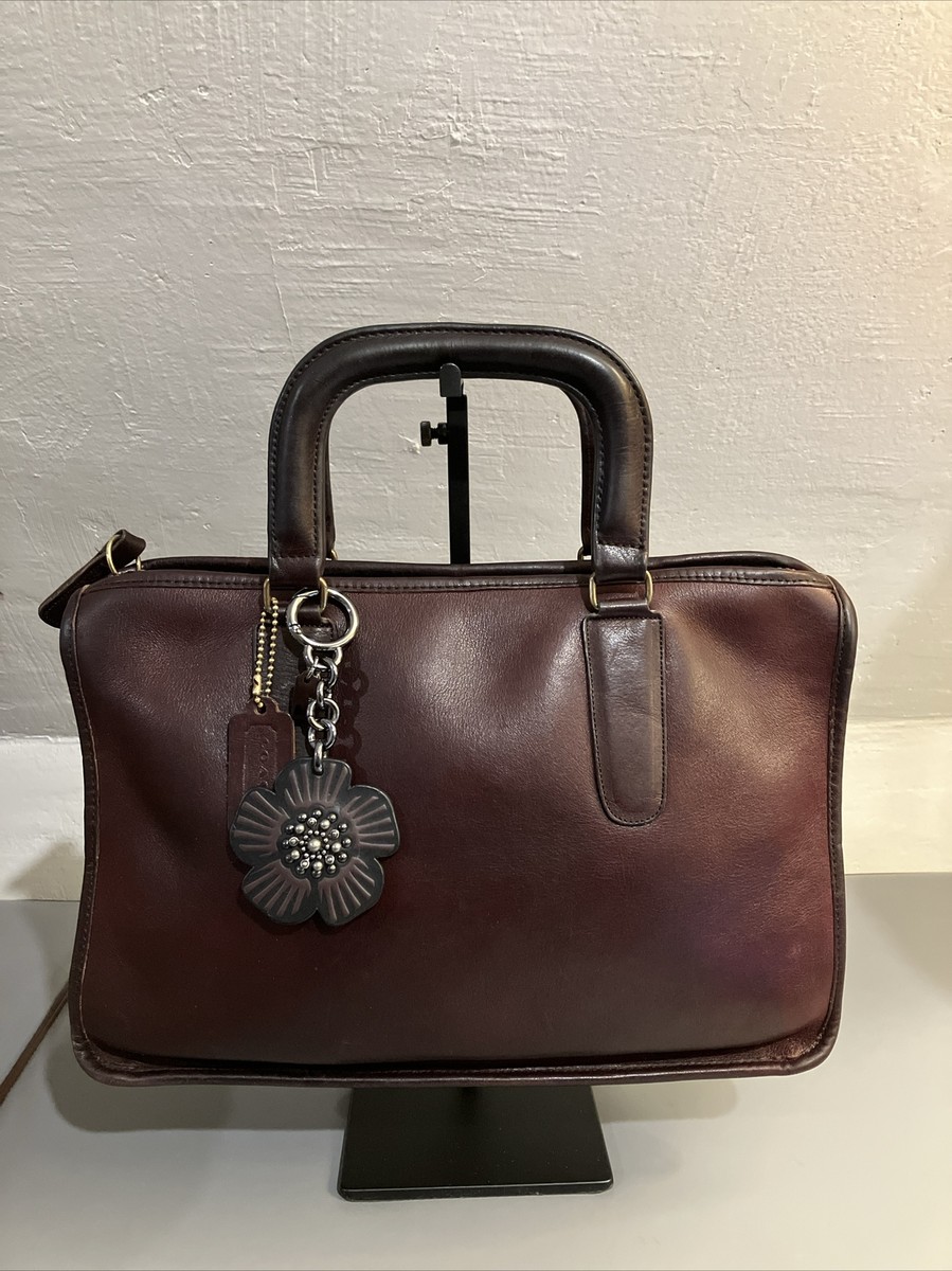 COACH Vintage Burgundy Slim Satchel Standard Bag 9430 | eBay