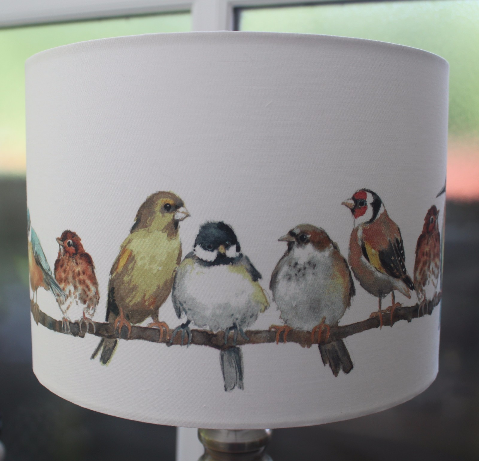 STUNNING LAURA ASHLEY GARDEN BIRDS LAMPSHADE VARIOUS SIZES 20CM 30CM