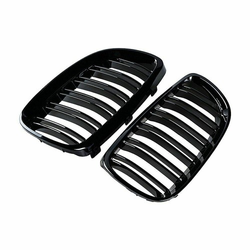 For BMW E92 E93 2007-10 Gloss Black Grill Grille M3 Style 328i 335i Coupe Kidney - Foto 8 di 9