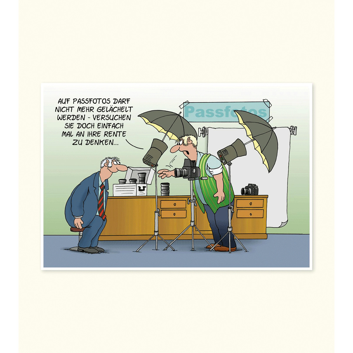 Thumbnail - Uli Stein Cartoon-geschenke. Ruhestand. Uli Stein
