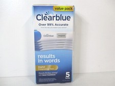 Clearblue Digital Pregnancy Test with Smart Countdown 5 Count - 04/2026