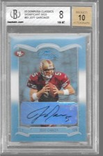 2003 Donruss Classics JEFF GARCIA Significant Signatures Autograph 49ers #d22/25