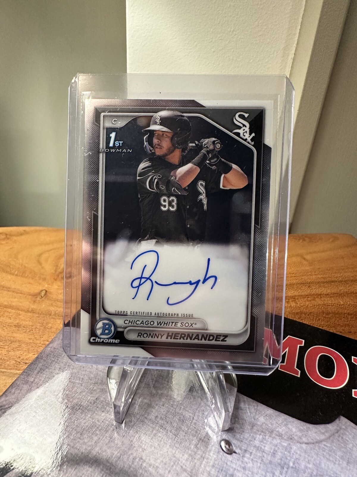 2024 Bowman Chrome Ronny Hernandez 1st Bowman Auto #CPA-RHE Chicago White Sox