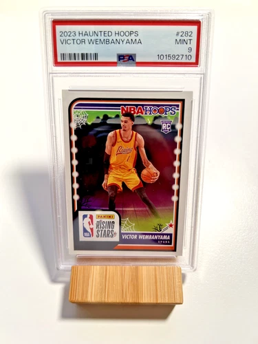 2023-24 Panini NBA Hoops Victor Wembanyama Haunted Hoops - PSA 9 GEM MINT 