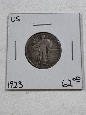 1923 US Standing Liberty Silver Quarter | eBay
