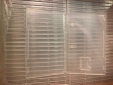 2 HIGH QUALITY NINTENDO SWITCH GAME CASE W SLEEVE,CLEAR, NINSCR1,FREE SHIPPING