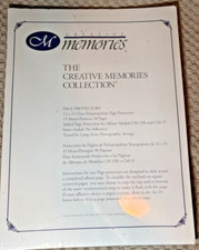 Creative Memories 12 x 15 Clear Page Protectors - New Sealed
