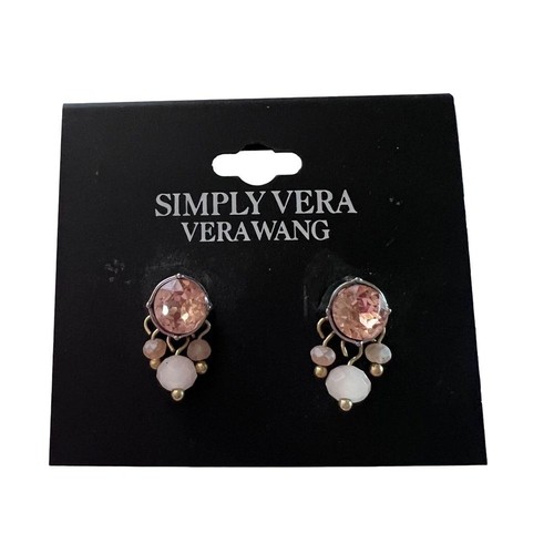SIMPLY VERA BY VERA WANG WOMEN'S STUD EARRINGS - Picture 5 of 5