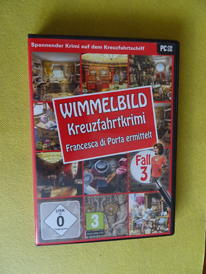 Wimmelbild Kreuzfahrtkrimi Francesca di Porta ermittelt Fall 3