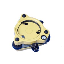 New Three-jaw Yellow tribrach with optical plummet for   Pentax