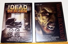 FULL MOON LOT 6 DVD SET: VAMPIRES BLOODLUST & THE DEAD REBORN FACTORY SEALED 