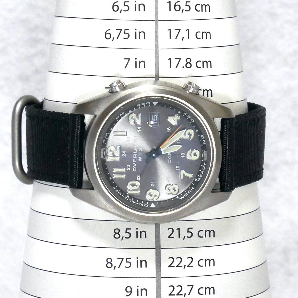 CASIO OVERLAND Field Watch OVW-100TDJ 2011 Black Titanium