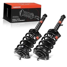 Front Pair 2 Complete Strut  Coil Spring Assembly Compatible Front Side