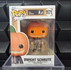 Funko Pop Television THE OFFICE Dwight Schrute PUMPKINHEAD #1171 W/Protector NEW
