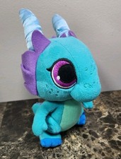 Fisher Price 2016 Shimmer Nazbo Zeta Pet Stuffed Dragon 9  Plush Animal