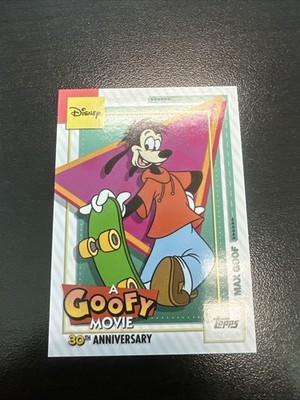 2026 TOPPS DISNEY NEON A GOOFY MOVIE INSERT 30th ANNIVERSARY CARD MAX GOOF AGM-2