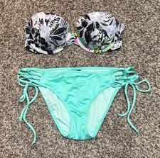 Victoria s Secret 2-piece bathing suit. Multi color - 34C top with Medium bottom