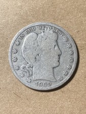1909 Barber Half Dollar - As Shown! (#2159)