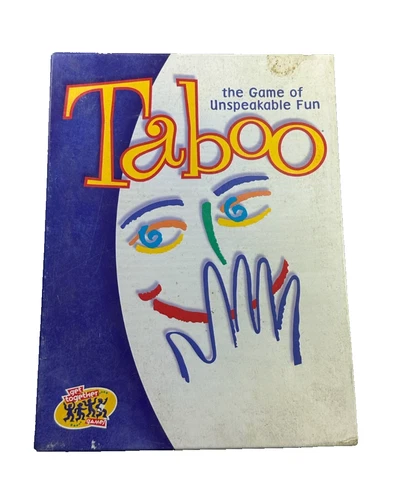 Vintage 2000 Hasbro Hersch & Co. Taboo Board Game Complete In Box