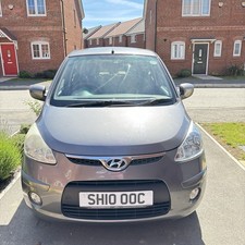 Grey Hyundai I10 2010 Automatic 1.2l Petrol