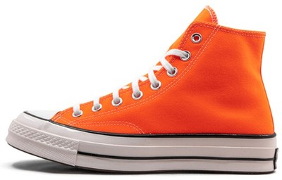 Converse Chuck Taylor All Star Hi Total Orange - 167700C Size | eBay
