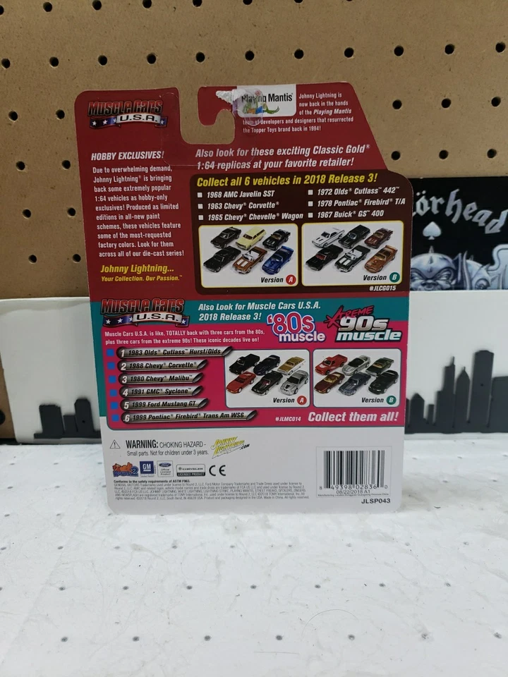 Johnny Lightning 1980 Chevrolet Malibu Muscle Cars USA In Black 1 Of 2016 Made - Image 3 of 3