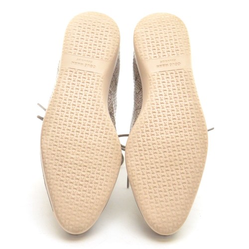 Ladies Cole Haan Grand Ambition Oxford 7.5 B Gray Snake Print Flat Lace Up Shoes - Imagen 6 de 7