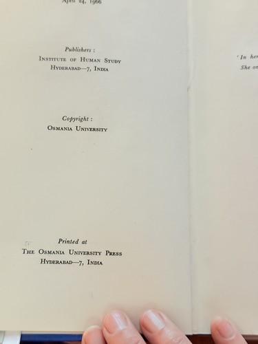 Sir Aurobindo's Philosophy of Evolution 1966 First Edition Dr. Madhusudan Reddy - Foto 4 di 13