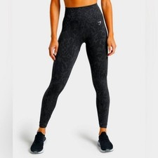 Gymshark Adapt Animal Seamless Leggings Animal Print Size Small