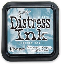 Tim Holtz Distress Ink Pad-Stormy Sky