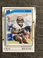 2024 Panini Donruss Football Rated Rookie Bub Means