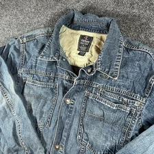 STARBURY By Stephon Marbury denim trucker jean jacket XL y2k hip hop urban READ