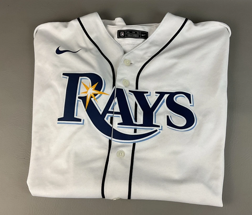 Nike MLB Tampa Bay Rays Kevin Kiermaier #39 Jersey Size 2X Men’s Word Series - Image 3 of 4